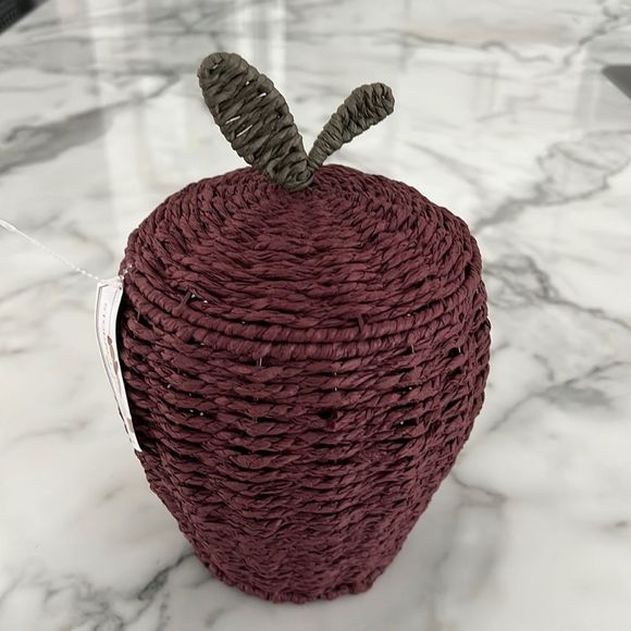 Target 2023 - NWT - Pumkin & Apple Baskets with Removable Tops - Picture 7 of 14